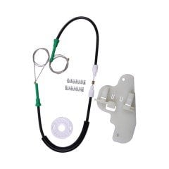 Peugeot 407 2004-2010 İçin Arka Sağ Cam Kriko Tel Halat Tamir Seti (OEM: 9644893680-994334103)