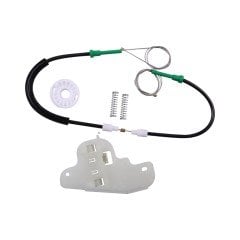 Peugeot 407 2004-2010 İçin Arka Sağ Cam Kriko Tel Halat Tamir Seti (OEM: 9644893680-994334103)