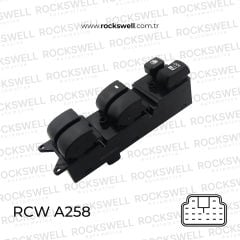 LANCER CAM ACMA KAPAMA DÜĞMESİ SOL DORTLU LANCER 08 10 (18 PIN) (OEM 8608A068)