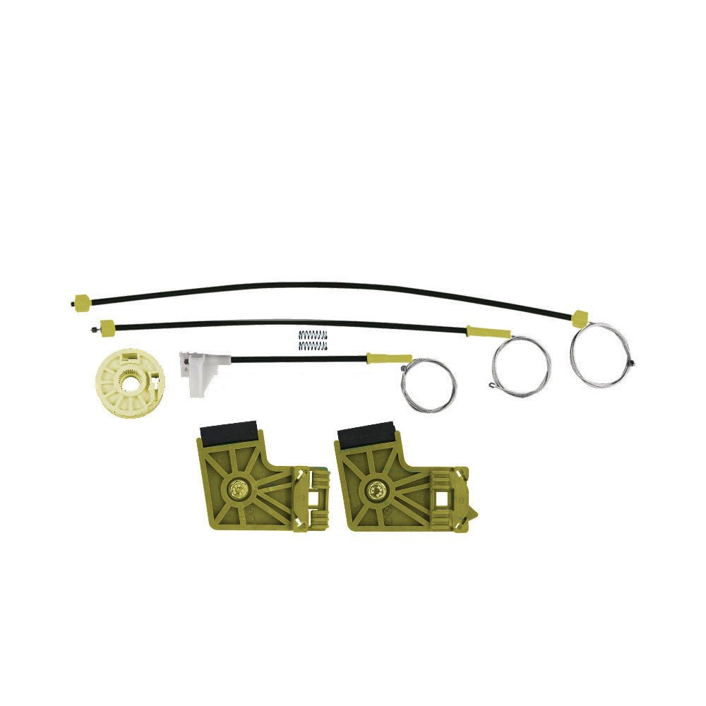 VW Polo Classic YM Ön Sağ Cam Krikosu Tamir Seti Bütün Ayaklı 1993-2004 OEM 6K4837402B 6K4837402H