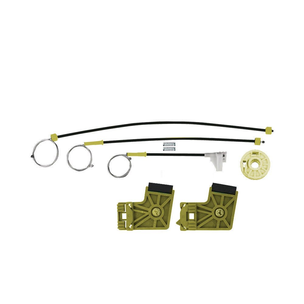 VW Polo Classic YM Ön Sol Cam Krikosu Tamir Seti Bütün Ayaklı 1996-2002 OEM 6K4837401J 6K4837401S