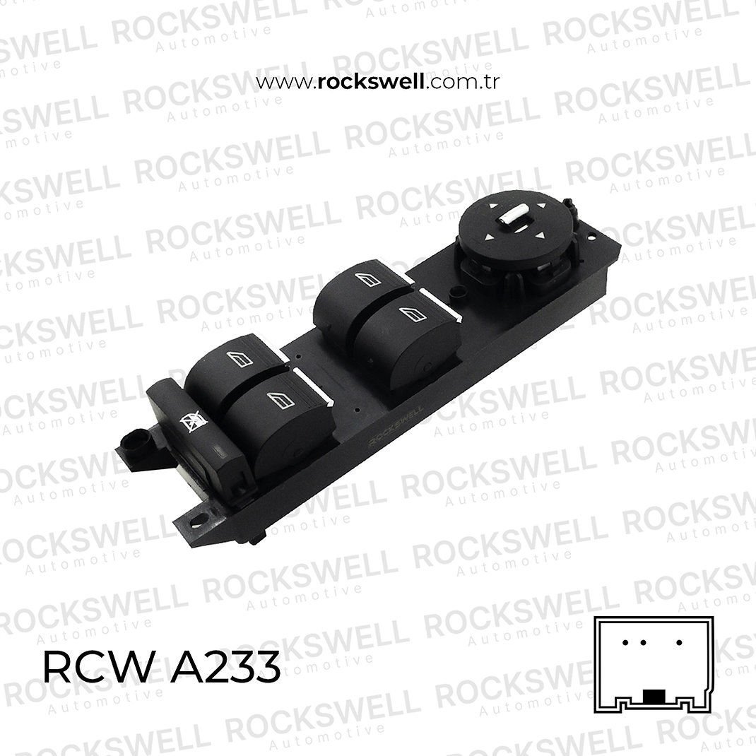 FOCUS C MAX KUGA CAM ANAHTARI SOL ON DORTLU 08-13 - 3 PIN - KROM FOCUS III 11> 17 C-MAX 11> - KUGA II 14>19(OEM AM5T-14A132-AA F1ET-14A132-CB AM5T-14A132-CB)