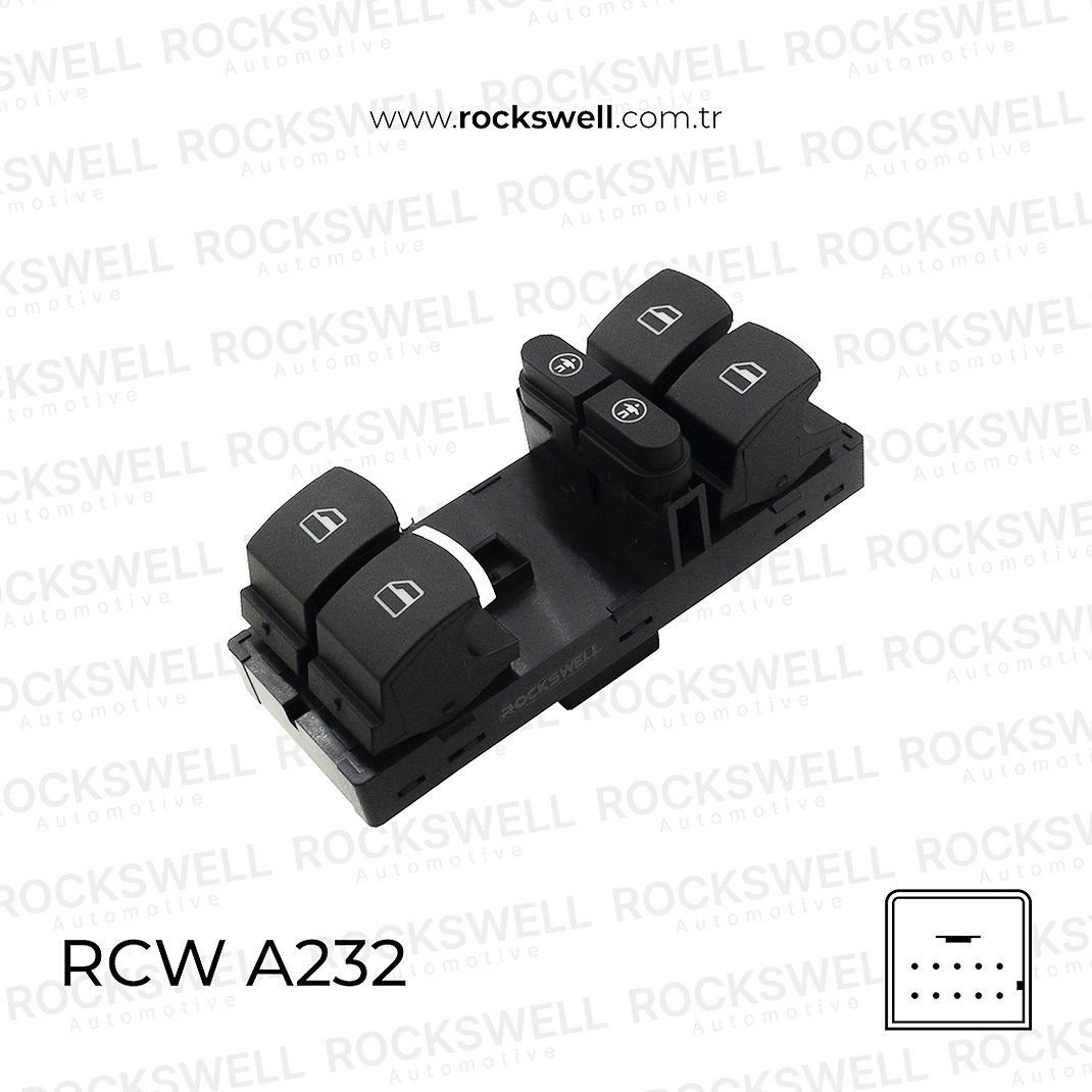 TOUAREG SHARAN ALHAMBRA CAM ACMA KAPAMA ANAHTARI ON SOL DORTLU TOUAREG 11>14 TOURAN 11>15 SHARAN 11> ALHAMBRA 11>(OEM 7P6959857)