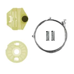 W201 CAM KRİKO TELİ ARKA SOL SAĞ SET (1986-1995) (OEM: 1247300346-1247300446)