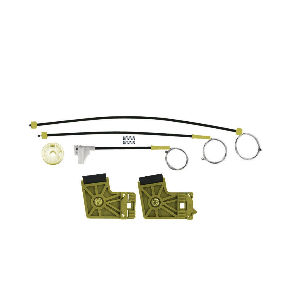 VW Polo Classic Ön Sağ Cam Krikosu Tamir Seti Bütün Ayaklı 1993-2004 OEM 6K4837402B 6K4837402S