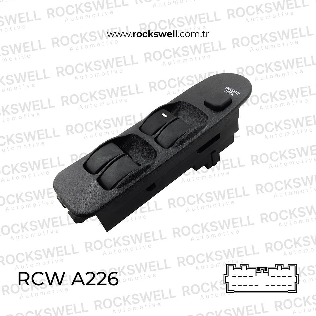 MITSUBISHI CARISMA CAM ACMA KAPAMA ANAHTARI ON SOL (1995>) (OEM: MR740599 VB. UYUMLU)