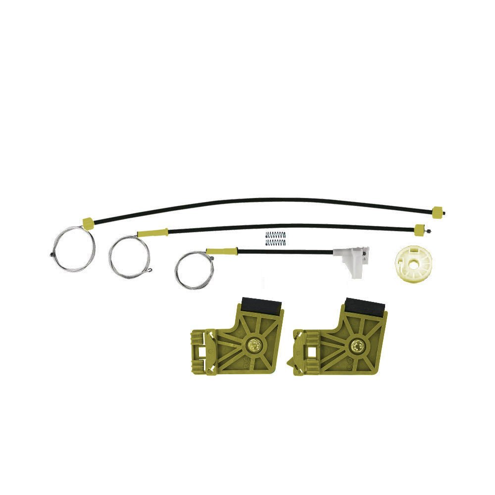 POLO CLASSIC CAM KRİKO TELİ ÖN BÜTÜN AYAK SOL SET  (1993-2004) (OEM: 6K4837401J / 6K4837401S VB. UYUMLU)