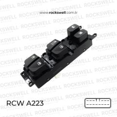 HYUNDAİ ACCENT ERA CAM ACMA ANAHTARI ON SOL 2006->(OEM 93570-1E110)