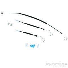 Peugeot 307 Cabriolet CC Sol Ön Kapı Cam Kriko Tel Halat Tamir Takımı (2003-2008) (OEM: