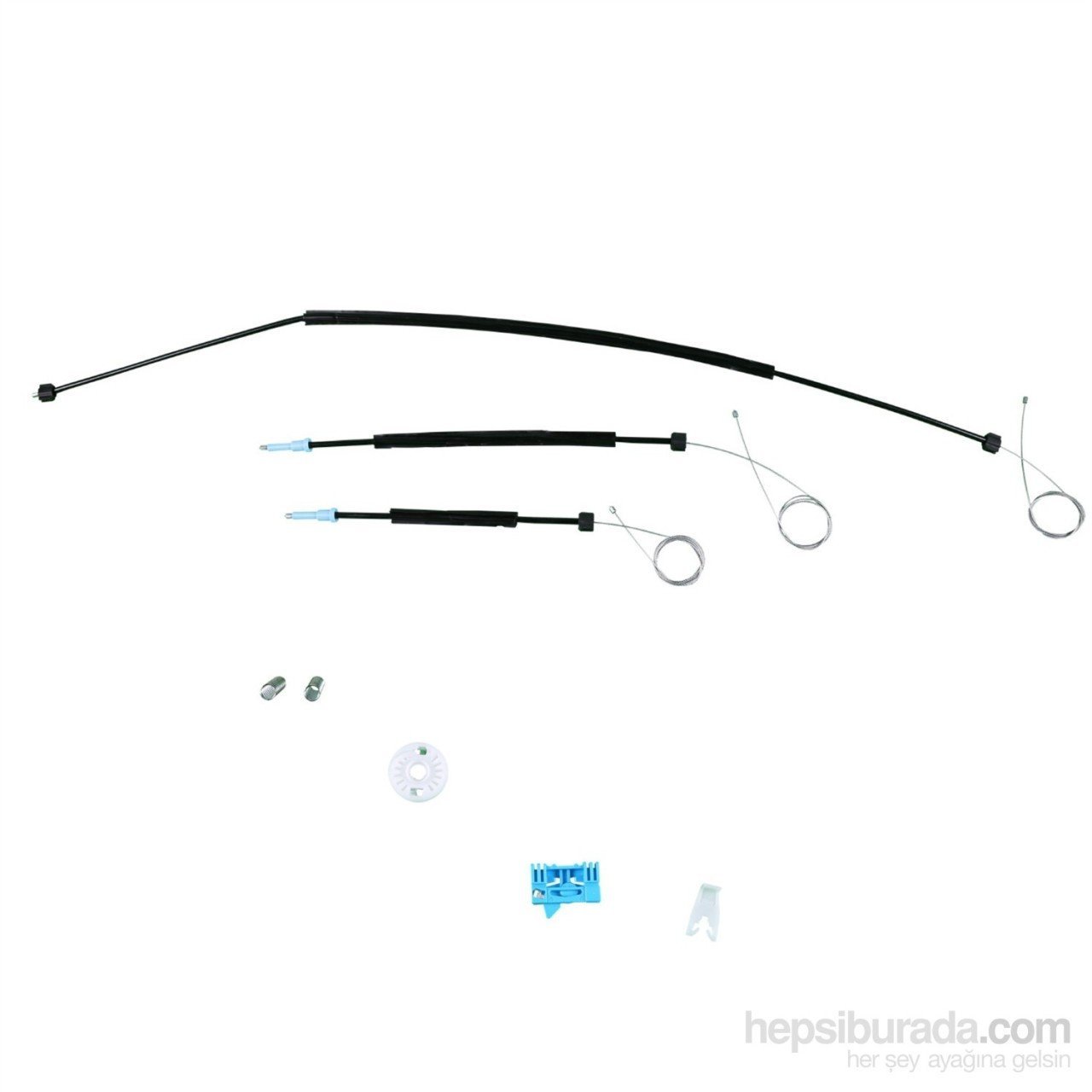 Peugeot 307 Cabriolet CC 2003-2008 İçin Sağ Ön Kapı Cam Tel Halat Kriko Tamir Takımı AFJKRW67