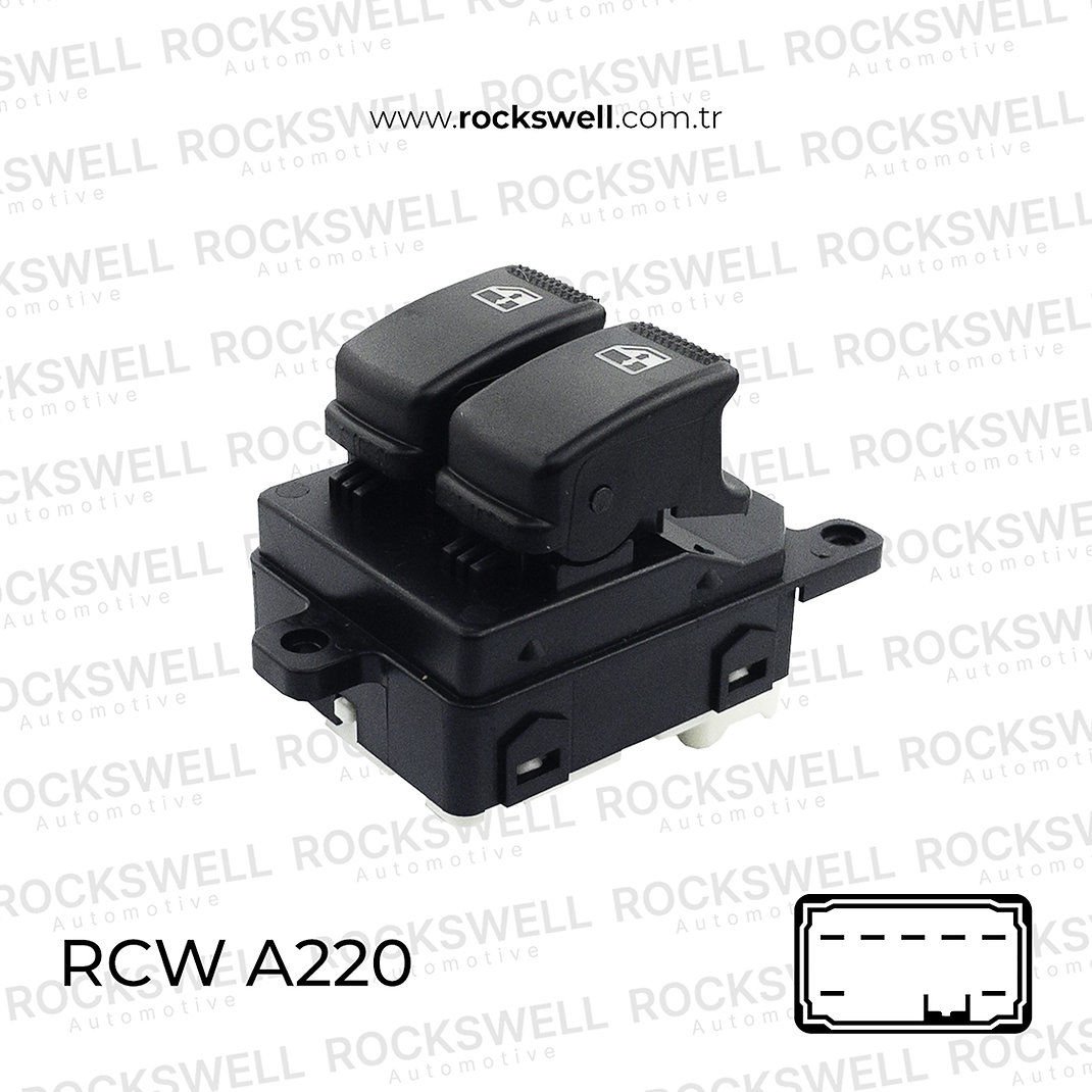 CAM ACMA ANAHTARI ON SOL H100 KAMYONET 2004 -> ÇERÇEVESIZ ÇİFTLİ (OEM:93570 - 4F000MP)