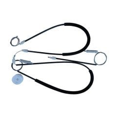 Peugeot 206 CC Cabriolet 2002-2008 İçin Ön Sağ Cam Kriko Tel Halat Tamir Seti (OEM:9648636980  9636627580  9652490080 )