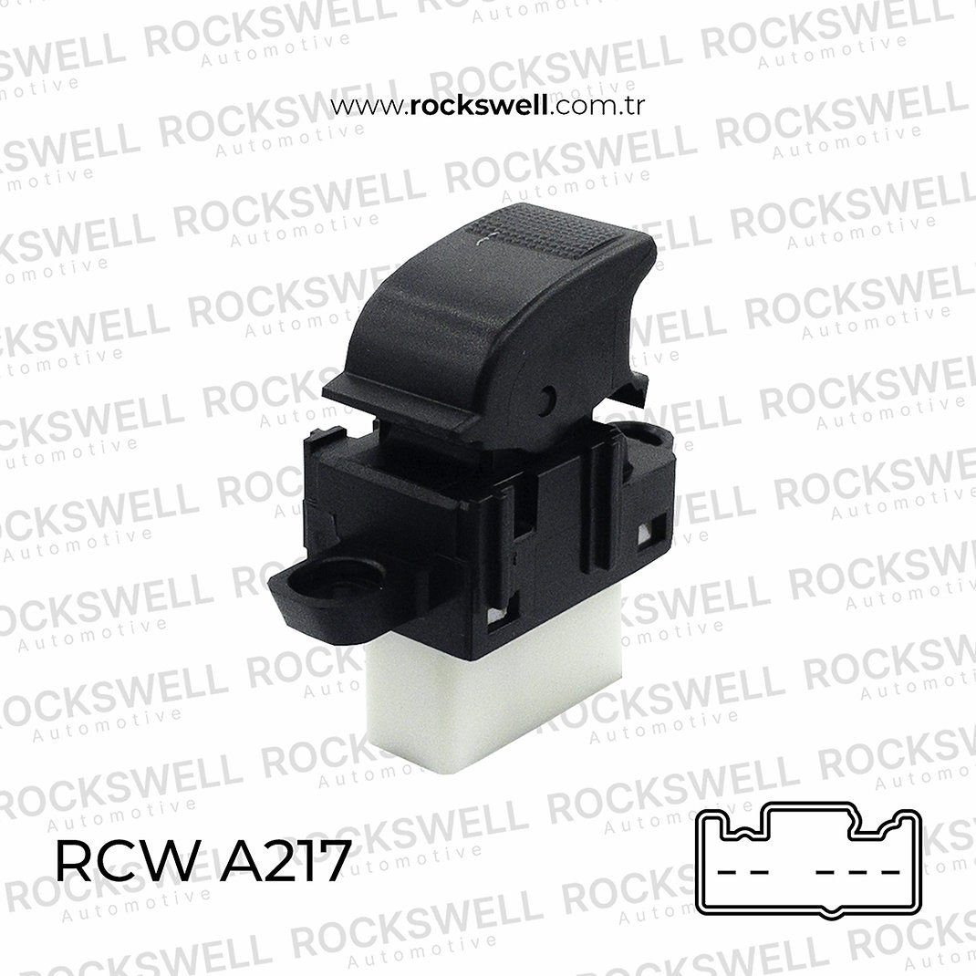 MAZDA B2500 / RANGER 02 06 CAM ACMA KAPAMA ANAHTARI TEKLI  (5 PIN) (OEM:2M3414529BA)