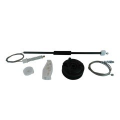Peugeot 206 CC Sağ Arka Cam Kriko Tel Halat Tamir Takımı (2002-2008) (OEM:9224.58, 922458, 9636597280, 9636597280D)