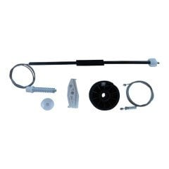 Peugeot 206 CC Sağ Arka Cam Kriko Tel Halat Tamir Takımı (2002-2008) (OEM:9224.58, 922458, 9636597280, 9636597280D)