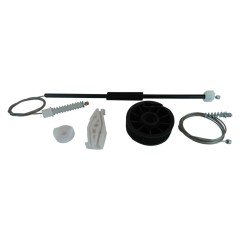 Peugeot 206 CC Sağ Arka Cam Kriko Tel Halat Tamir Takımı (2002-2008) (OEM:9224.58, 922458, 9636597280, 9636597280D)
