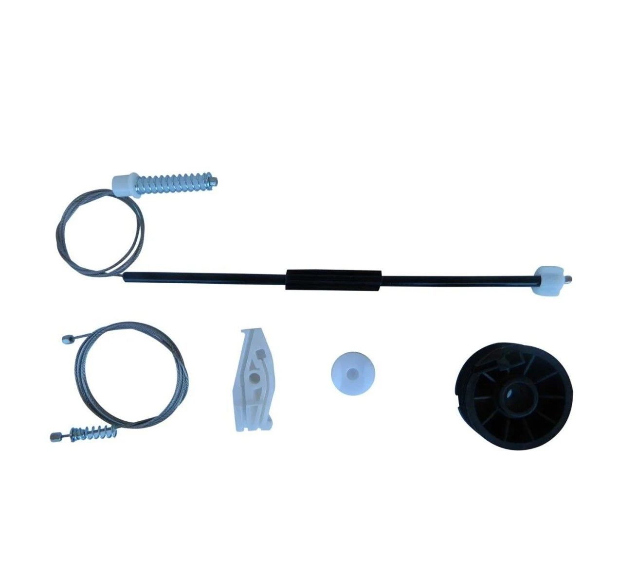 Peugeot 206 Cc Cabriolet Arka Sol Kapı Cam Tel Halat Kriko Tamir Takımı (2002-2008) (OEM:9224.58, 922458, 9636597280, 9636597280D)