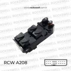 HONDA CIVIC CAM ACMA KAPAMA ANAHTARI SOL DORTLU 06-> (PIN 22) (OEM:35750-SNA-A13)