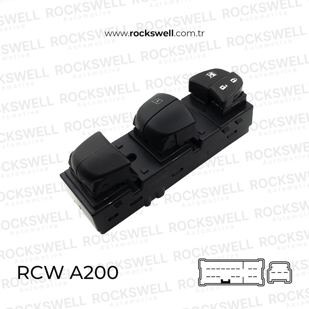 QASHQAI JUKE XTRAIL CAM ACMA KAPAMA ANAHTARI ÖN SOL QASHQAI / JUKE / PATHFINDER / X TRAIL / ALTIMA ON SOL [DORTLU] 16+3 PIN(OEM:25401-1KA0B 254013KA0A)