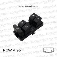 OCTAVIA 13>17 CAM ACMA KAPAMA ANAHTARI SOL DORTLU (OEM:5E0959857 5E0959857A)