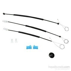 Renault Vel satis  İçin Ön Sağ Kapı Cam Kriko Tamir Takımı (2000-2009) (OEM: 8200008326 , 8200008328 , 8200722828)