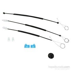 Renault Vel satis  İçin Ön Sağ Kapı Cam Kriko Tamir Takımı (2000-2009) (OEM: 8200008326 , 8200008328 , 8200722828)