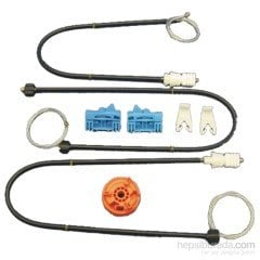 Renault Vel Satis Cam Krikosu Kiti Ön Sol Kapı (2000-2009) (OEM: 8200008327 , 8200008324 , 8200722827)