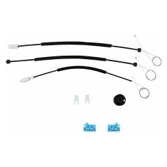 Renault Vel Satis Cam Krikosu Kiti Ön Sol Kapı (2000-2009) (OEM: 8200008327 , 8200008324 , 8200722827)