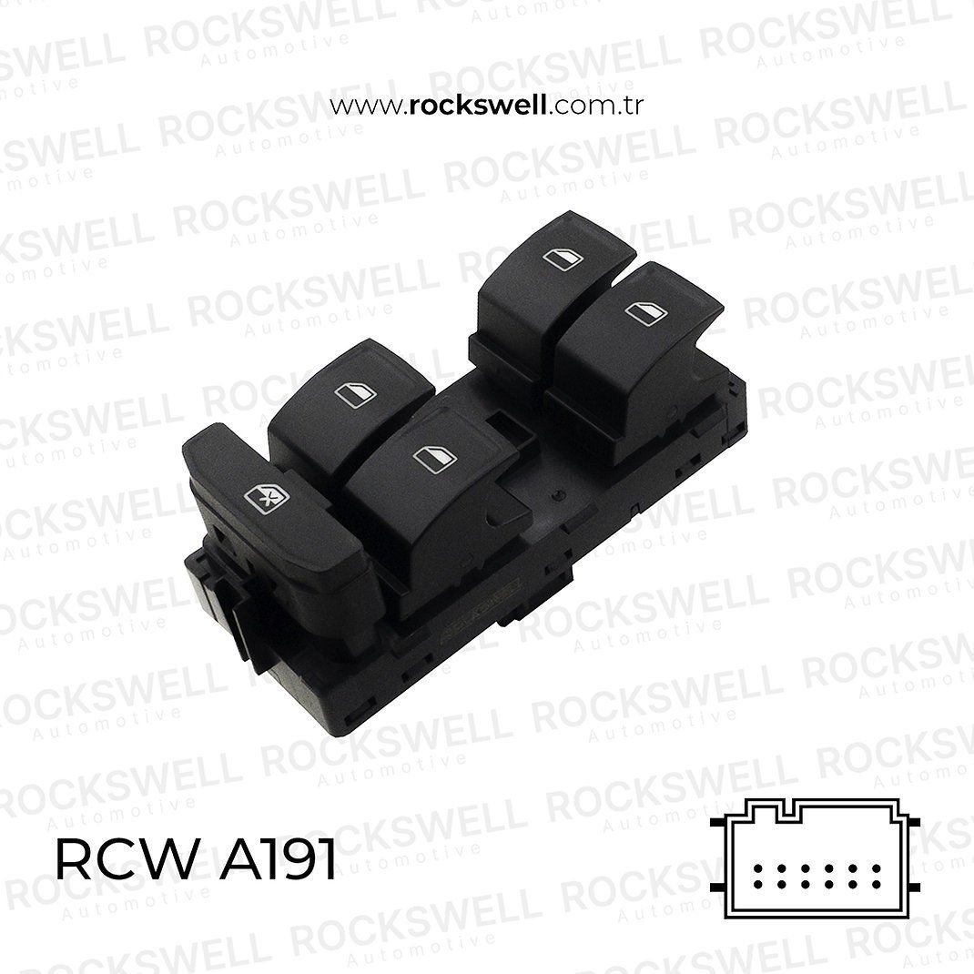 FABIA 15> RAPID 13> CAM ACMA KAPAMA ANAHTARI 4LU (OEM:6V1959857A)