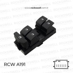 FABIA 15> RAPID 13> CAM ACMA KAPAMA ANAHTARI 4LU (OEM:6V1959857A)