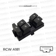 ARONA ATECA IBIZA POLO A1 18>> LEON 13>20 CAM ACMA KAPAMA ANAHTARI 4LU KROM KIRMIZI ISIK  (OEM:5G0 959 857G)