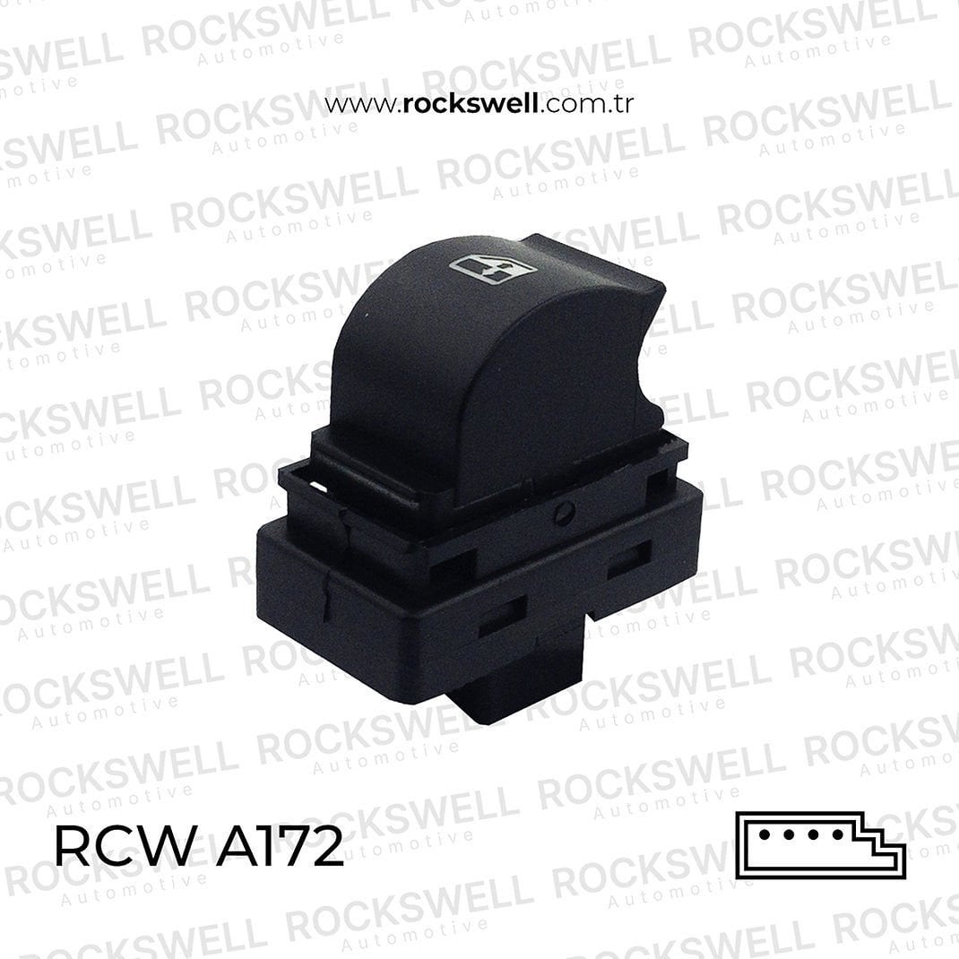 Fiat Linea Cam Düğmesi 07-18 Sağ Ön Arka 4 Pin Yansanayi OEM 735379275