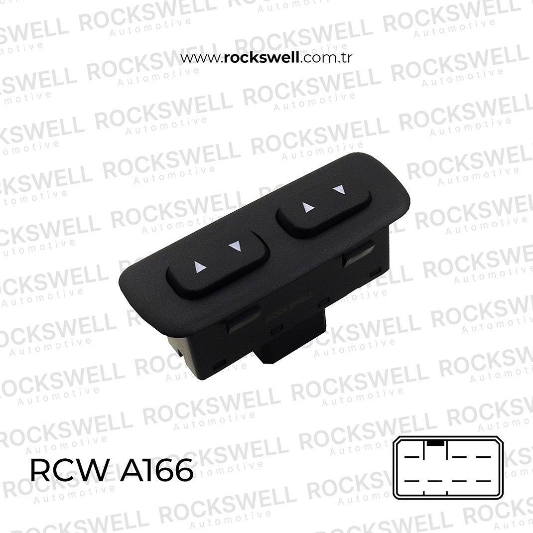 HYUNDAI ACCENT CAM DUGMESI ACMA KAPAMA HYUNDAI ACCENT 95-00 SOL ON ÇIFTLI (2 TUS) 7 FIS (OEM:93570-22000)