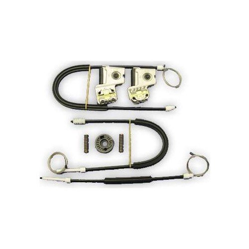 Peugeot 607 1999-2010 Metal Ayaklı Tel Halat Set SOL L Ön (OEM:9650734980 , 9221Q2)