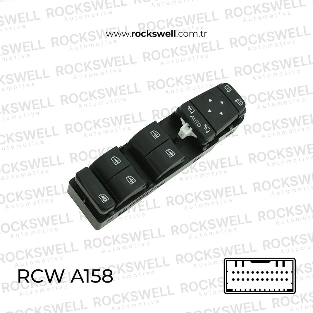 Megane 4 Talisman Kadjar Cam Açma Anahtarı Düğmesi Dörtlü