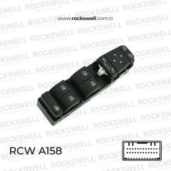 Megane 4 Talisman Kadjar Cam Açma Anahtarı Düğmesi Dörtlü