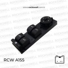 FOCUS C MAX CAM ANAHTARI SOL ON DORTLU - 3 PIN - KROM - KATLANIR FOCUS - C-MAX 08-13 (OEM:AM5T 14A132 CA)