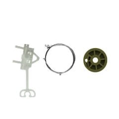 NEMO CAM KRİKO TELİ ÖN SOL SET 2008 2024 (OEM:1354726080, 1368331080, 52134009, 52148374, 9221EP, 9221HE)