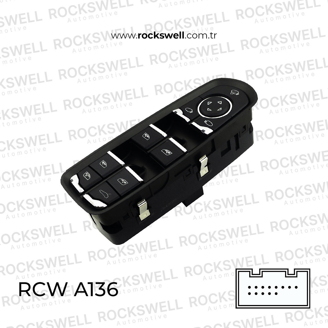 Porsche Cam Anahtarı Sol 911 Cayenne Macan Panamera