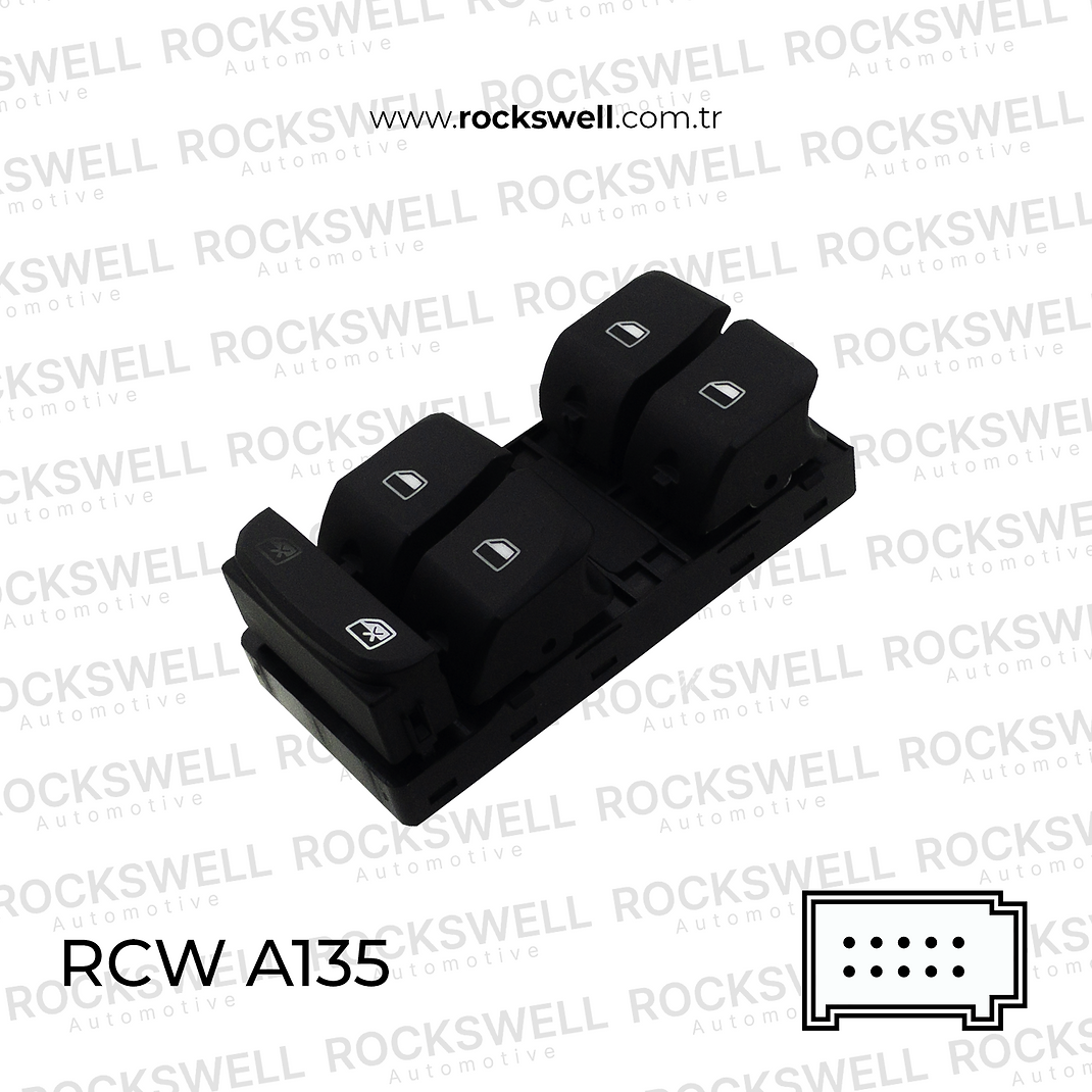 A4 A5 Q5 CAM ACMA KAPAMA VE EMNIYET KILIT ANAHTARI DORTLU A4 13>15 A5 12> Q5 13> (OEM:8K0959851D)