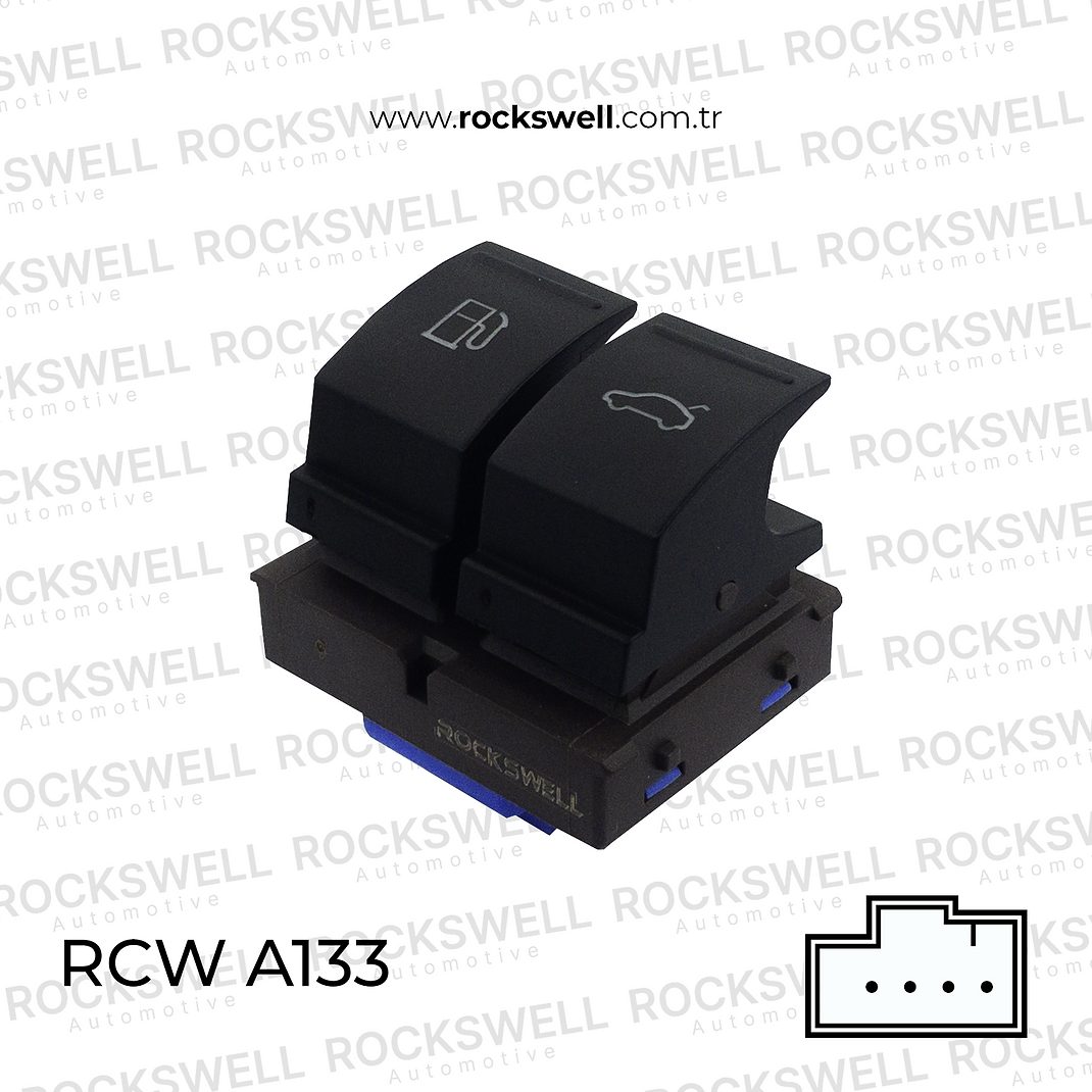 Volkswagen Passat Jetta Yakit Deposu Bagaj Acma Anahtari