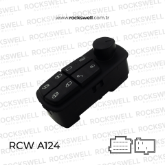 Mercedes Axor Cam Açma Kapama Anahtarı Sol Yeni Model