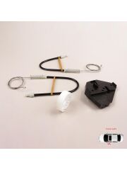 Ford Mondeo MK1 & MK2 Ön Sol Cam Kriko Tamir Seti (1992-2001) (OEM:93BBF23201B, 0130821680, 0130821792)