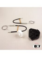 Ford Mondeo MK1 & MK2 Ön Sol Cam Kriko Tamir Seti (1992-2001) (OEM:93BBF23201B, 0130821680, 0130821792)