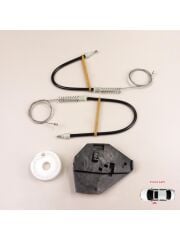 Ford Mondeo MK1 & MK2 Ön Sol Cam Kriko Tamir Seti (1992-2001) (OEM:93BBF23201B, 0130821680, 0130821792)