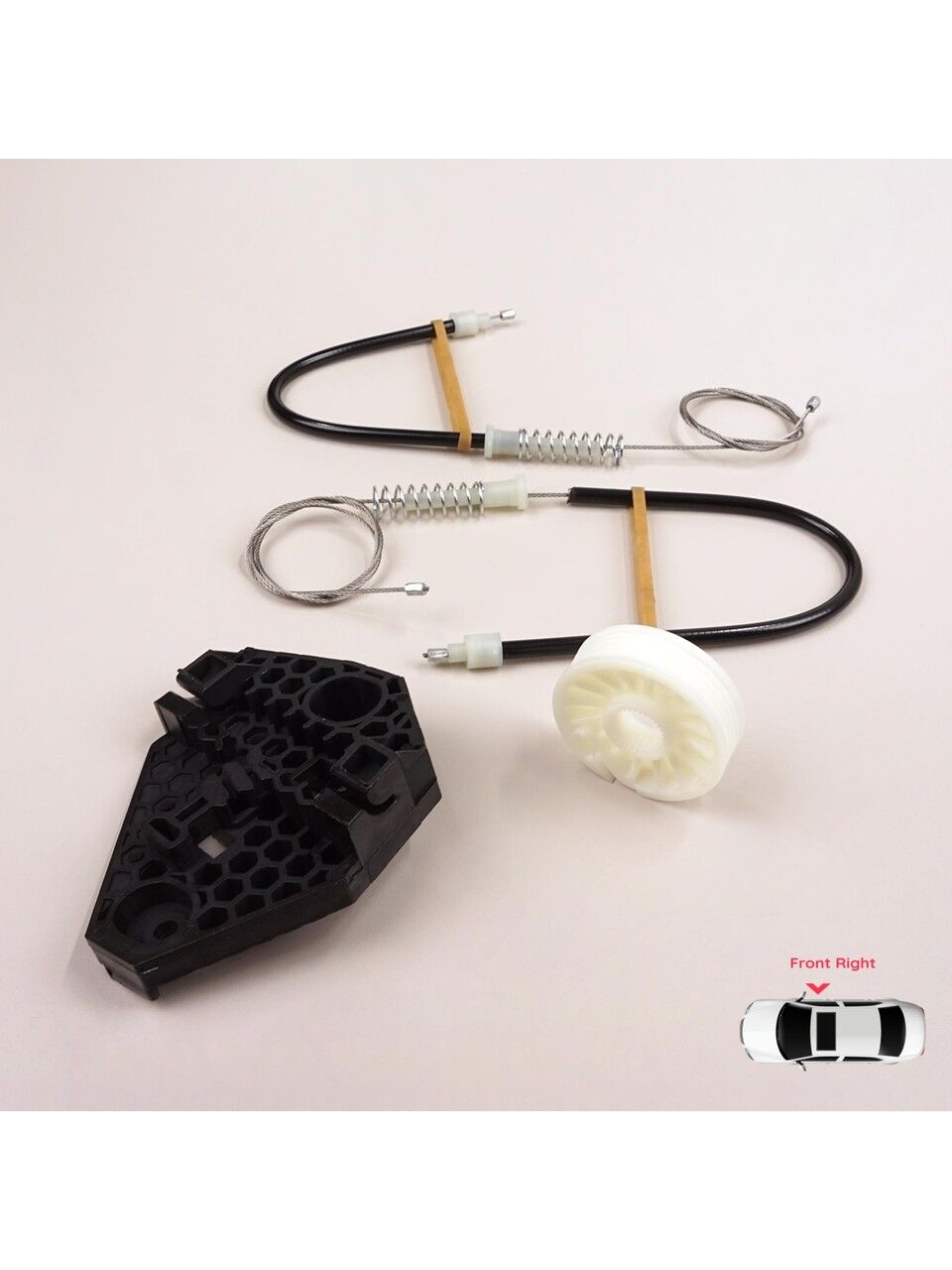 Ford Mondeo MK1 & MK2 Ön Sağ Cam Kriko Tamir Seti (1992-2001) (OEM: 93BBF23200B)