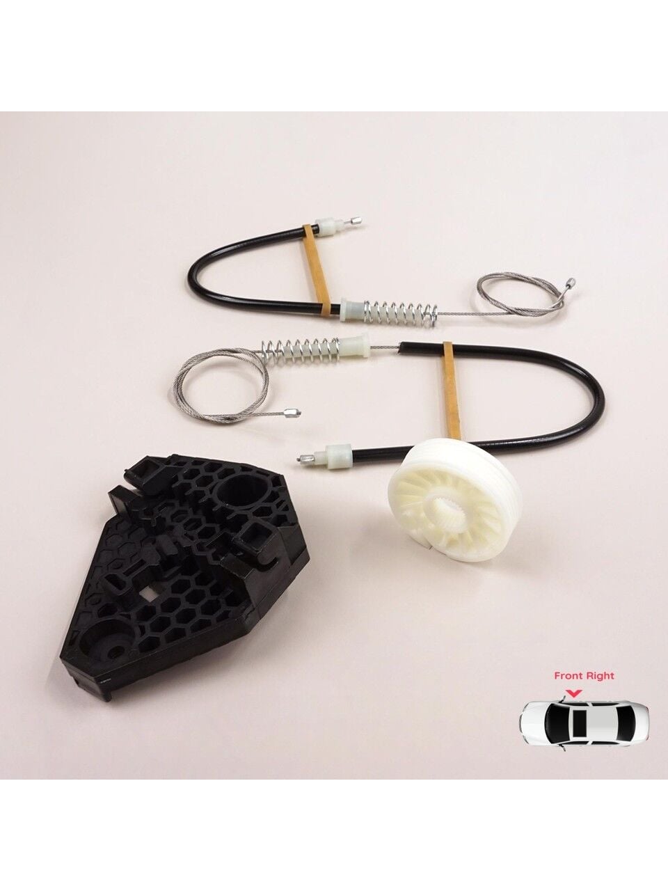 Ford Mondeo MK1 & MK2 Ön Sağ Cam Kriko Tamir Seti (1992-2001) (OEM: 93BBF23200B)