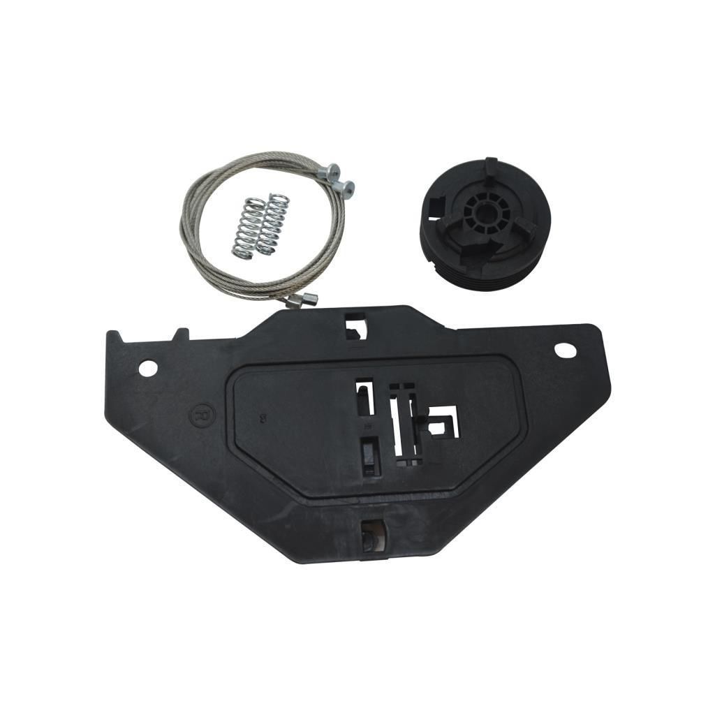 Citroen C3 MK2 5-Kapı için Ön Sağ Cam Kriko Tel Halat Tamir Seti (2009-2016) (OEM:9813093280)