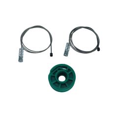 Audi A4 S4 B5 için Arka Sol Cam Kriko Tel Halat Tamir Seti (OEM:8D0839461) BGJNSUV9