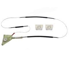 Audi A3 2003-2012 Sarmalı Sol Ön Cam Tel Halat Tamir Seti (OEM:8P4837461A)